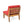 Grenada 8 Seater Acacia Wood Sectional Sofa Set, Teak + Red