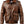 Brown Aviator Men Leather Bomber Distressed Jacket