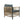 Brown PE Wicker Outdoor Sofa Set with Removable Grey Cushions - 2 Pieces