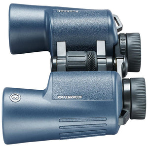 Bushnell 12x42mm H2O Binocular - Dark Blue Porro WP/FP Twist Up Eyecups - TRAPSKI