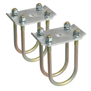 C.E. Smith Axel Tie Plate Kit f/3" Round Axel - TRAPSKI