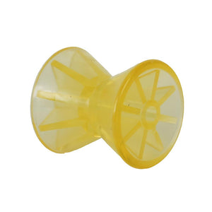 C.E. Smith Bow Roller - Yellow PVC - 4" x 1/2" ID - TRAPSKI
