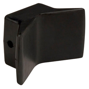 C.E. Smith Bow Y-Stop - 4" x 4" - Black Natural Rubber - TRAPSKI