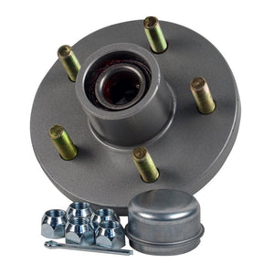C.E. Smith Trailer Hub Kit - 1-3/8" x 1-1/16" Tapered - 5 x 4-1/2" Galvanized - TRAPSKI