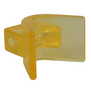 C.E. Smith Y-Stop 3" x 3" - 1/2" ID Yellow PVC - TRAPSKI