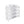 Multi Functional Kids Toy Storage Organizer Cabinet With Hdpe Shelf And 12 Bins - Gray White