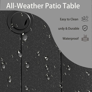 7 Pieces Outdoor Patio Dining Set