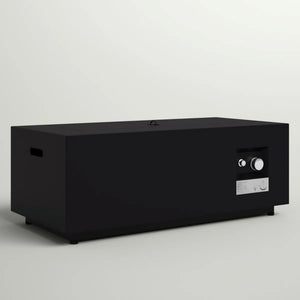 Modern Design Outdoor Fire Pit Table With Cover