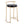 Fuji - Round Contemporary Fixed Height Counter Stool (Set of 2)