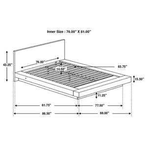 Tokyo - LED Panel Bed With Structured Headboard