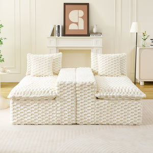 Multifunctional Sofa, Side-By-Side Or Facing Each Other