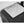 Beverly - Nightstand With Cooler And Speaker, LED Light, Rounded Sides - Black White