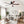 Flush Mount Ceiling Fans With LED Light And Remote Control, 5 Blades
