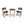 Ever Outdoor Dining Set with Dining Table and 2 Chairs