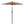 7.5 Ft Patio Umbrella with Push Button Tilt and Crank Mechanism
