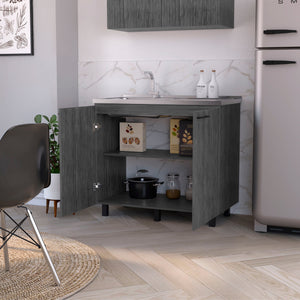 FM Furniture Oklahoma 2 Utility Sink & Cabinet