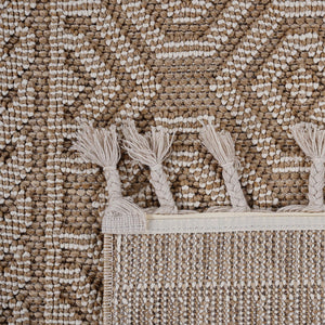 Guros - 8' X 10' Geometric Indoor / Outdoor Area Rug - Mocha