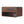Solid Wood Large Curve Floating Bedside, 1-Drawer, 1 Open Slot, Chestnut