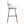 Chaya Indoor Upholstered Bar Stool with Metal Frame