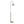 Tall Corner Floor Lamp For Living Room - White