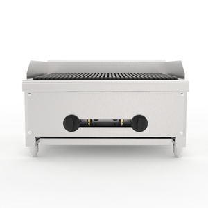 24 Inch Commercial Gas Lava Rock Charbroiler