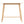 Natural Oak Wood Bar Table