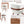 Mid Century Modern Bentwood Swivel Dining Chairs (Set of 2) - White / Walnut