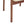 Dining Room Chairs, Ideal For Home & Kitchen (Set of 2) - Beige / Dark Walnut