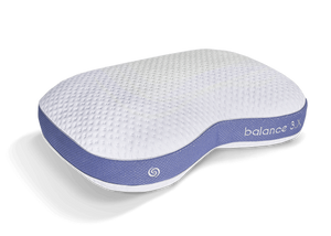 BedGear Balance Cuddle Curve 3.X Pillow, White