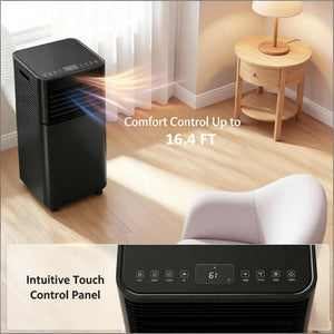 Modern Mobile Air Conditioner with Wheels