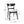 Set of 2 Mid-Century Dining Chairs - Upholstered Seat, Rubberwood Legs