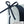 2 Piece High Back Patio Chair Cushion Set, Tufted Adirondack And Rocking Chair Cushions