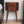 Solid Wood Mini Chestnut Rounded Nightstand, 2-Drawers, Nordic Legs