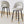 Modern Upholstered 360° Rotatable Bar Chair With Metal Legs For Dining Room (Set of 2)