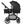 2-in-1 Foldable Pushchair Newborn Infant Baby Stroller