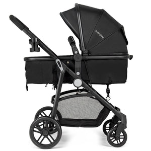 2-in-1 Foldable Pushchair Newborn Infant Baby Stroller