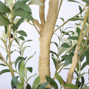8.2FT Artificial Olive Tree With Big Decorative