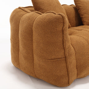 Cozy Beanbag Chair With High Resilience Foam Core For 2