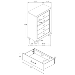 Oatfield - Transitional Bedroom Set