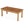 Executive Desk With Legs - Natural / Light Brown