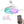 Invisible Ceiling Fan With Remote Control And 36W LED Light, 120V DC Motor, 3 Blades - White
