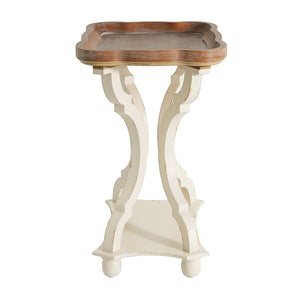 End Table Natural White