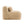 Aviana Armless Sofa with Pillow – Plush Fabric, Light Khaki