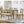 Oak Finish 6-Piece Dining Table Set