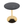 Mid-Century Black Marble Tulip Table