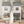 Twin Over Twin House Bunk Bed With Slide And Windows - White / Gray