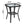 Fruttuo - 3 Piece Outdoor Patio Set
