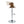 Curvo - Mid Century Modern Adjustable Barstool With Swivel With Rounded T Footrest (Set of 2)