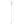 Jessa - Torchiere Floor Lamp With Soft Glass Shade - Silver