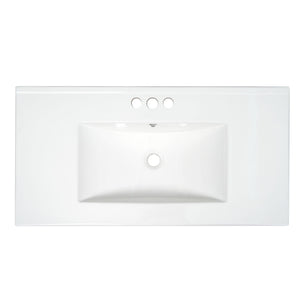 Shaker Free Standing Bathroom Vanity Cabinet & Sink, Soft Close Drawers, Soft Close Doors